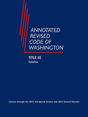 cover image of Annotated Revised Code of Washington